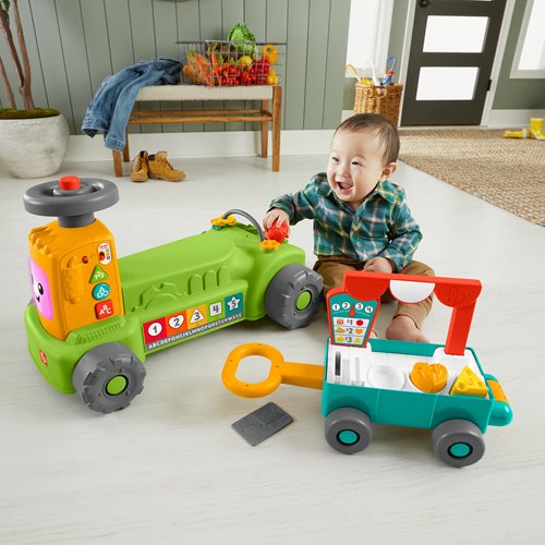 Fisher-Price Laugh and Learn 4-in-1 Farm to Market Tractor