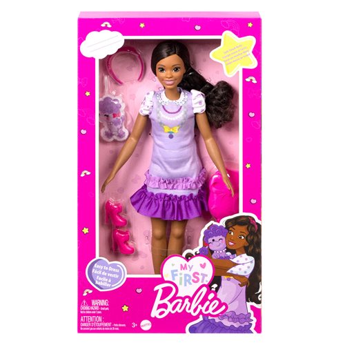 Barbie My First Barbie Doll Black Hair with Poodle