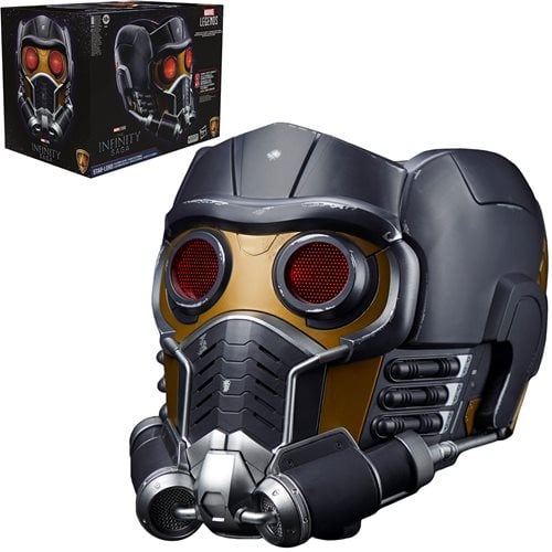 Guardians of the Galaxy Marvel Legends Series Star-Lord Premium Electronic Roleplay Helmet Prop Replica