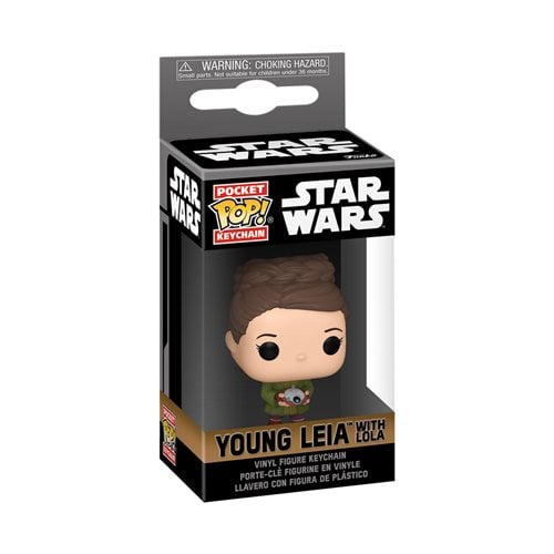 Star Wars: Obi-Wan Kenobi Young Leia Organa Pocket Pop! Key Chain