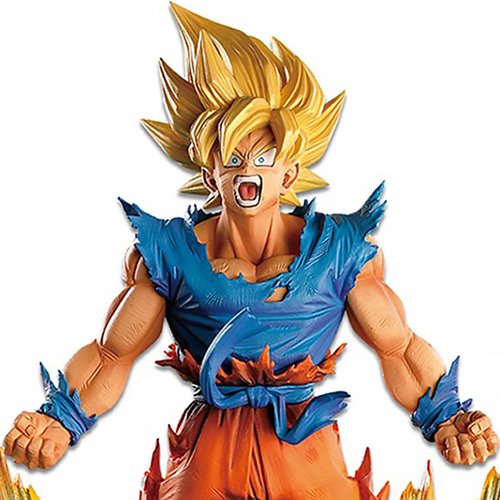 Dragon Ball Z Super Saiyan Goku Brush Ver. Super Master Stars Diorama Statue