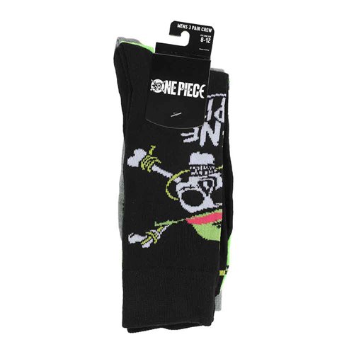 One Piece Pirate Icons Crew Sock 3-Pack