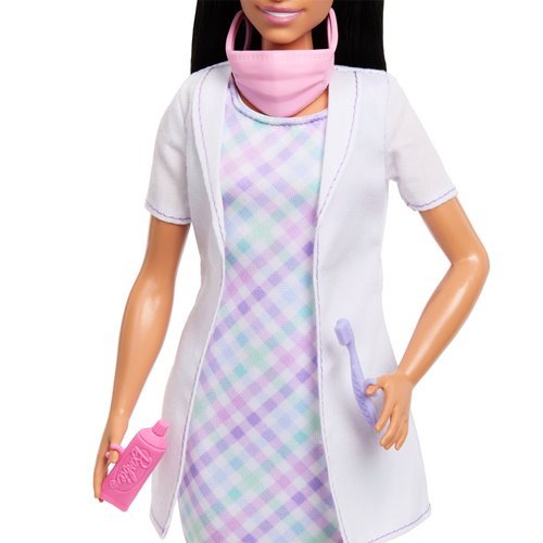 Barbie Careers Dentist Doll with Brown Hair