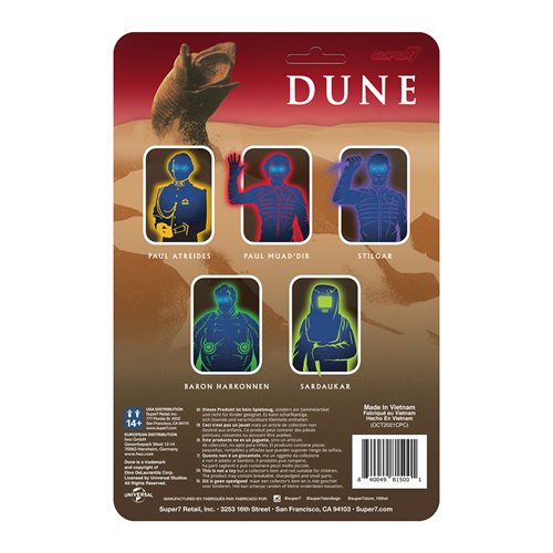 Dune Sardaukar Warrior 3 3/4-Inch ReAction Figure