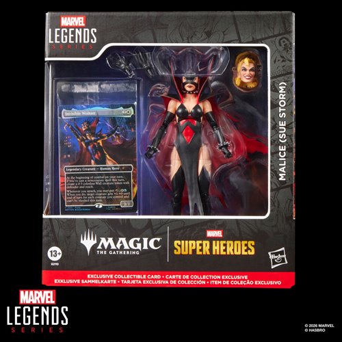 Marvel Super Heroes Magic: The Gathering Marvel Legends Series Malice (Sue Storm) 6-Inch Action Figu