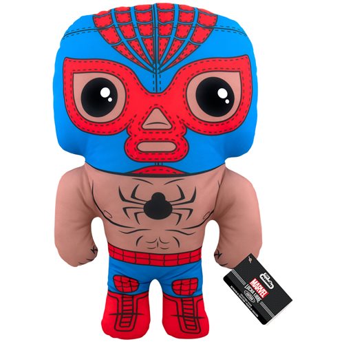 Marvel Luchadores El Aracno Spider-Man 17-Inch Plush