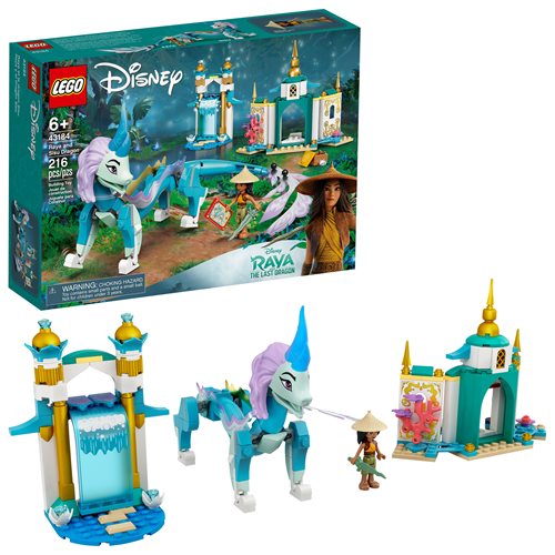 LEGO 43184 Disney Princess Raya and Sisu Dragon
