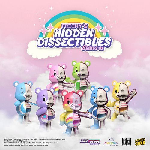 Care Bears Freeny's Hidden Dissectibles Blind Box of 6 Mini-Figures