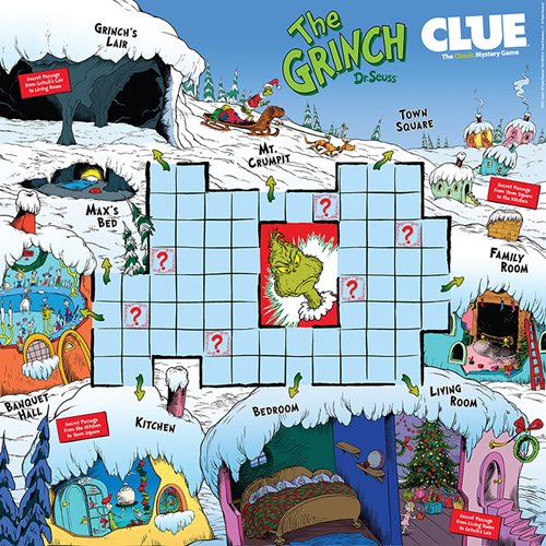 Dr. Seuss The Grinch Clue Game