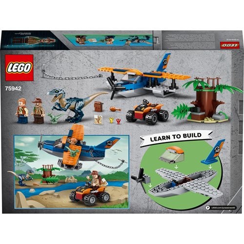 LEGO 75942 Jurassic World Velociraptor: Biplane Rescue Mission&#8203;
