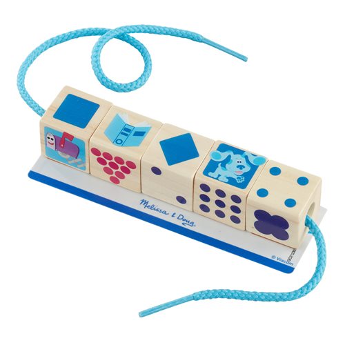 Blues Clues & You! Wooden Lacing Beads