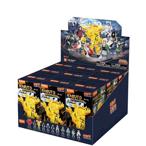 Naruto Shippuden Galaxy Version 05 The Heroes of the Leaf Village Mini Model Kit Case of 9