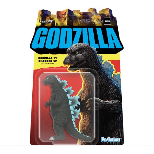 Godzilla 1974 Charged Up 3 3/4-Inch ReAction Figure