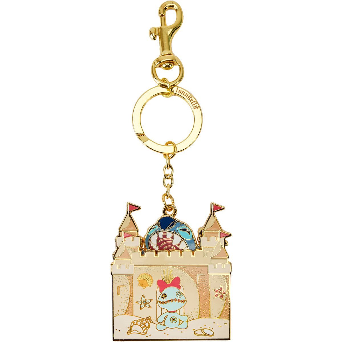 Lilo & Stitch Icon Ball Key Chain - Entertainment Earth