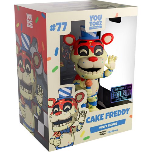 Five Nights at Freddy's Collection Freddy Fazbear Cake Variant Vinyl Figure #77- Entertainment Earth
