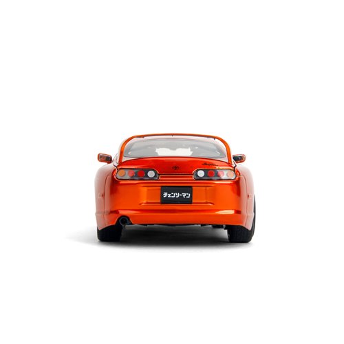 Hollywood Rides Chainsaw Man 1995 Toyota Supra 1:24 Scale Die-Cast Metal Vehicle with Chainsaw Man F