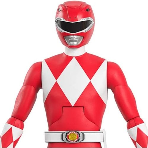 Power Rangers Ultimates Mighty Morphin Red Ranger 7-Inch Action Figure