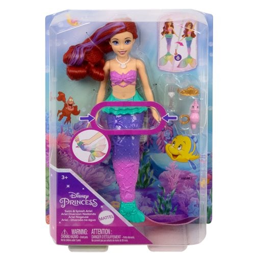 Disney The Little Mermaid Ariel Color Change Swimming Doll