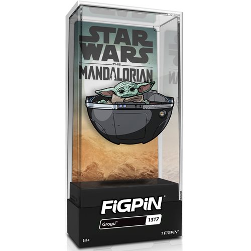 Star Wars: The Mandalorian Season 3 Grogu FiGPiN Classic 3-Inch Enamel Pin