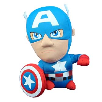 Captain America Super Deformed Plush