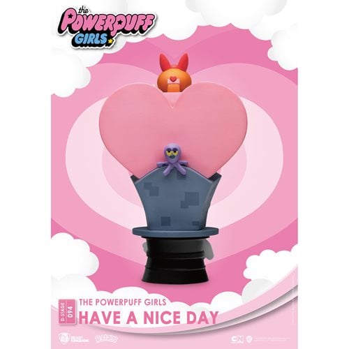 Powerpuff Girls Have A Nice Day DS-094 D-Stage 6-Inch Statue