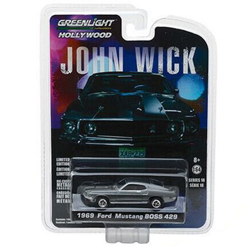 John Wick 2014 1:64 Scale 1969 Ford Mustang BOSS 429 Die Cast Metal Vehicle