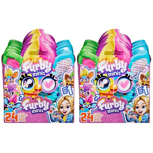 Furby Minis 2 Pack PDQ Wave 1 Case of 12