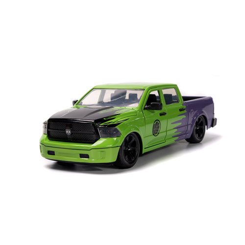 Hollywood Rides Marvel Avengers 2014 Ram 1500 1:24 Scale Die-Cast Metal Vehicle with Hulk Figure
