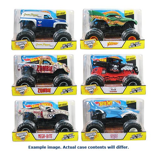 monster jam toy trucks 1 24 scale