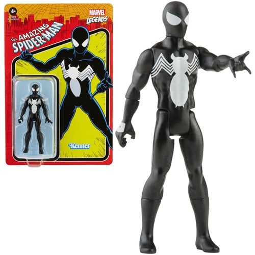 Marvel Legends Retro Spider-Man Black Action Figure