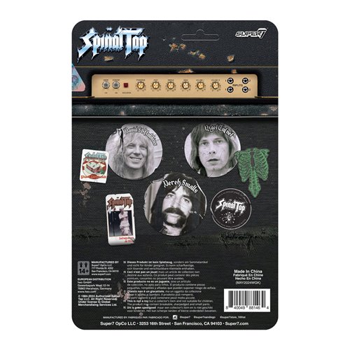 Spinal Tap David St. Hubbins 3 3/4-Inch ReAction Figure