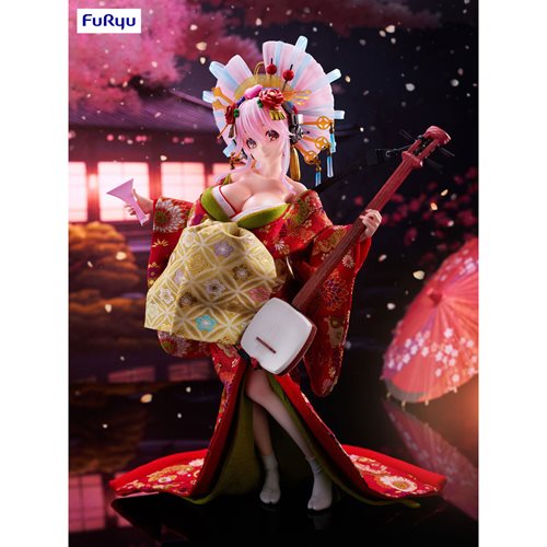 Super Sonico Japanese Doll Version 1:4 Scale Statue