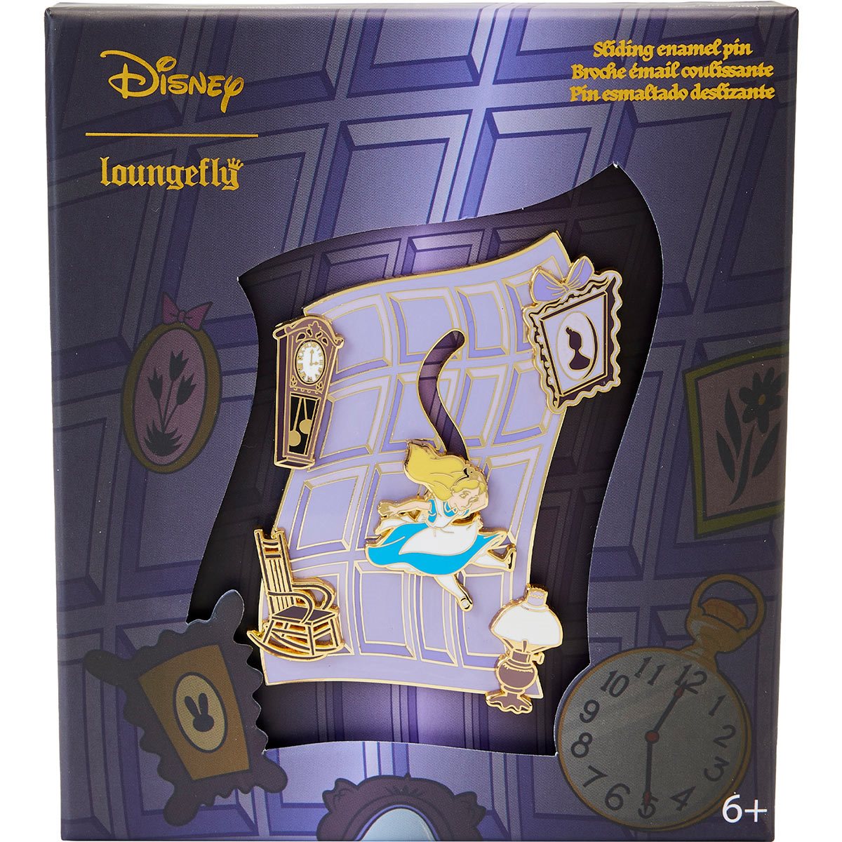 Loungefly Disney Sleeping Beauty Lenticular 3 Inch Pin