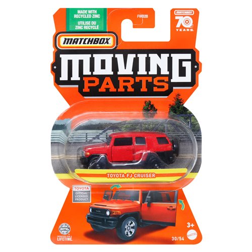 Matchbox Moving Parts 2023 Mix 7 Vehicles Case of 8