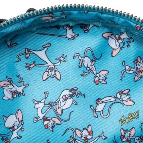 Pinky and the Brain Take Over the World Mini-Backpack - Entertainment Earth Exclusive