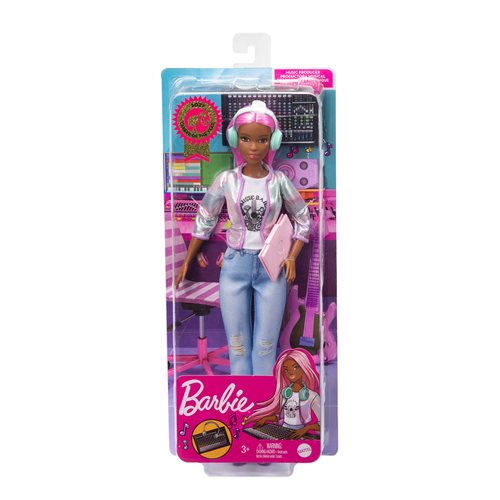 Barbie Career of the Year Music Producer Doll with Pink Hair