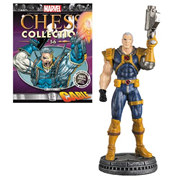 X-Men Cable White Pawn Chess Piece with Collector Magazine