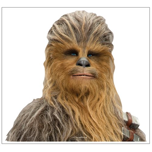Star Wars The Last Jedi Chewbacca Passenger Series Window Decal