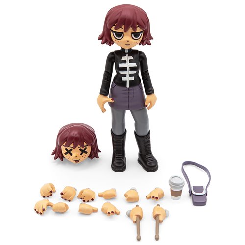 Scott Pilgrim Kim Pine Action Figure - Skeleton Variant