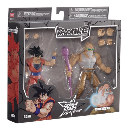 Dragon Ball: Super Dragon Stars Goku and Master Roshi Action Figure 2-Pack - 2021 Convention Exclusi