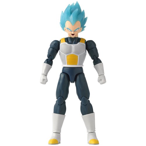 Dragon Ball Super Dragon Stars Power-Up Pack Super Saiyan Blue Vegeta Action Figure