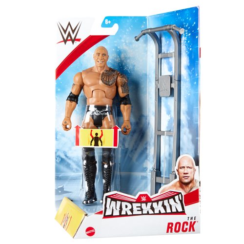 WWE Wrekkin The Rock Wave 7 Action Figure