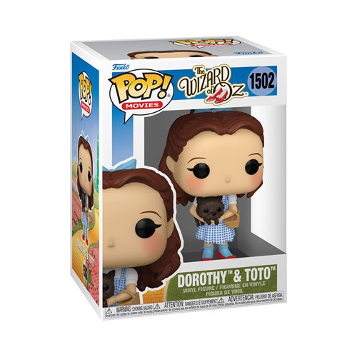 The Wizard of Oz Dorothy and Toto Funko Pop! Vinyl Figure #1502 and Buddy