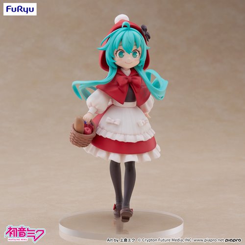 Vocaloid Hatsune Miku Little Red Riding Hood Version Desktop Fairy Statue