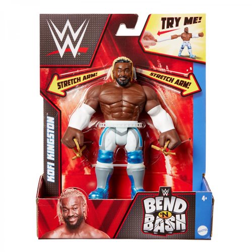 WWE Bend N' Bash Wave 2 Kofi Kingston Action Figure