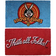Looney Tunes Bug Bunny That's All Folks Coir Doormat Bundle of 2