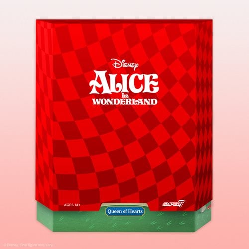 Disney Ultimates Alice in Wonderland Queen of Hearts 7-Inch Scale Action Figure