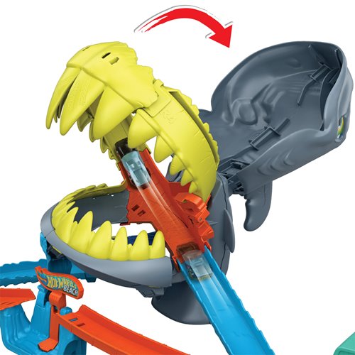 Hot Wheels City Shark Beach Battle Playset