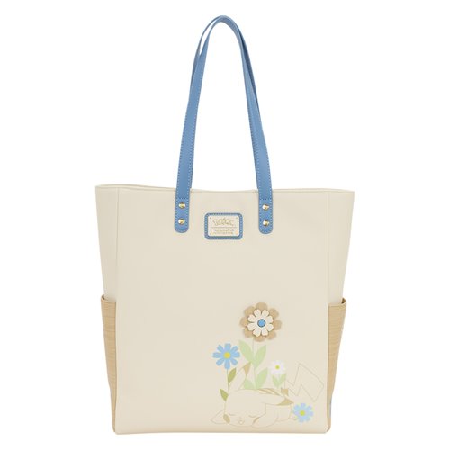 Pokemon Floral Tote Bag with Coin Bag