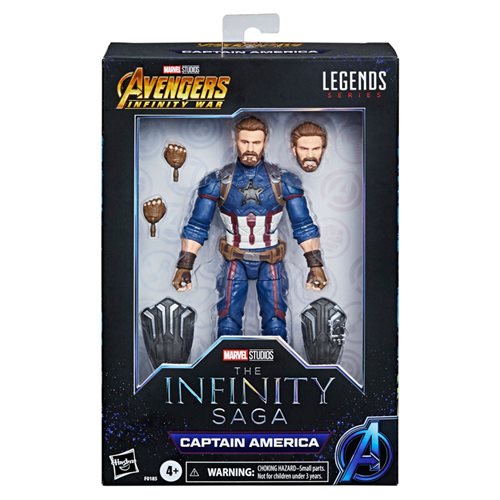 Marvel Legends Infinity Saga Avengers Infinity War Captain America 6-Inch Action Figure